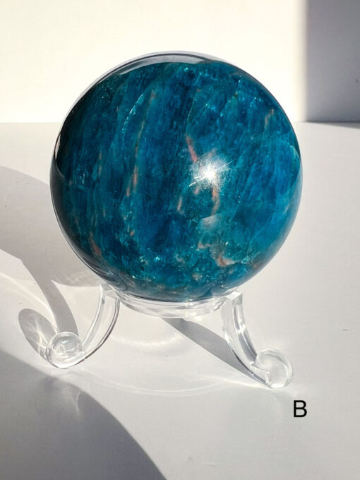 Blue Apatite sphere