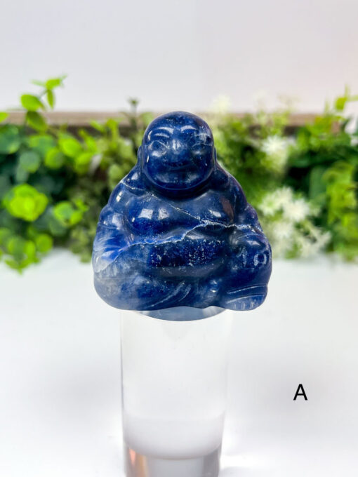 Sodalite buddha