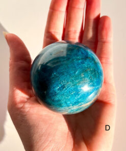 Blue Apatite sphere