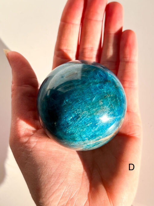 Blue Apatite sphere