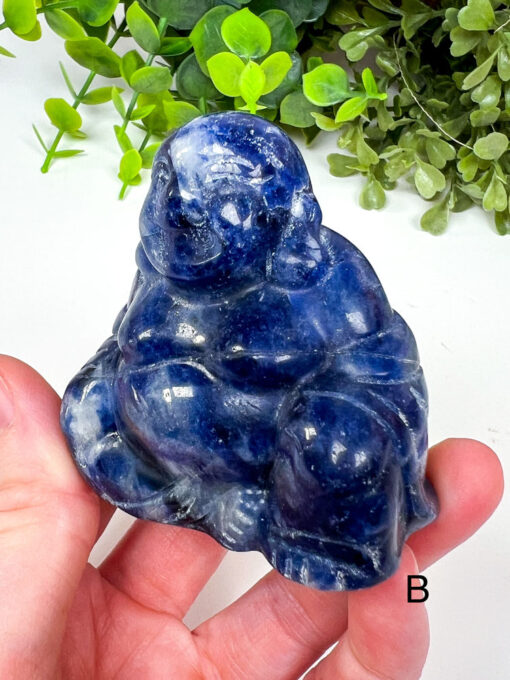 Sodalite buddha