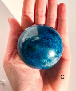 Blue Apatite sphere