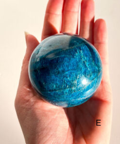 Blue Apatite sphere