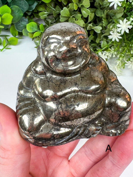 Pyrite buddha