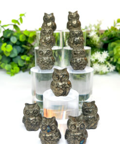 Pyrite owl