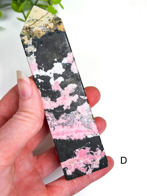 Peruvian Rhodonite Obelisk