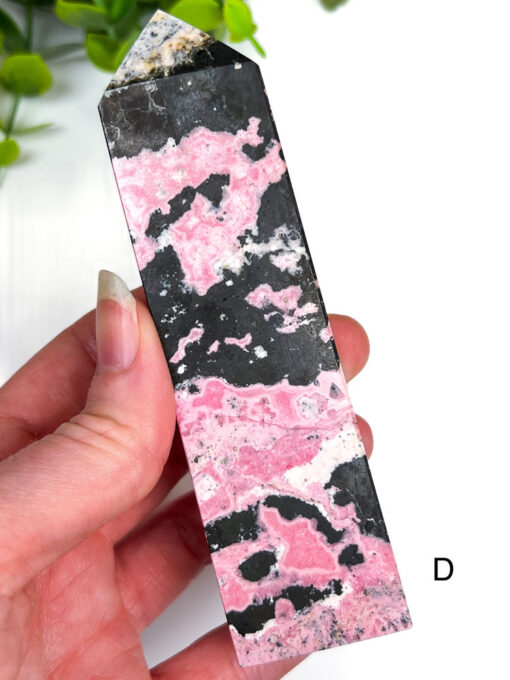 Peruvian Rhodonite Obelisk