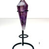 Amethyst wand on a stand