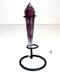 Amethyst wand on a stand