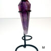 Amethyst wand on a stand