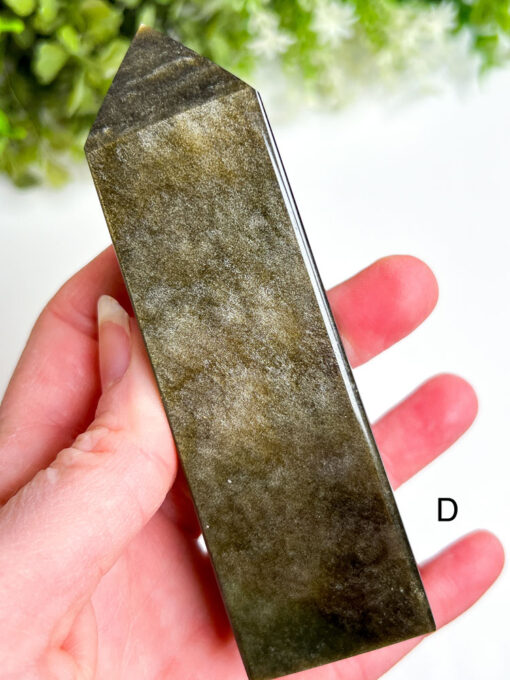 Gold Sheen Obsidian Obelisk | A-E - Image 8