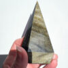 Gold Sheen Obsidian Tapered Point Carving